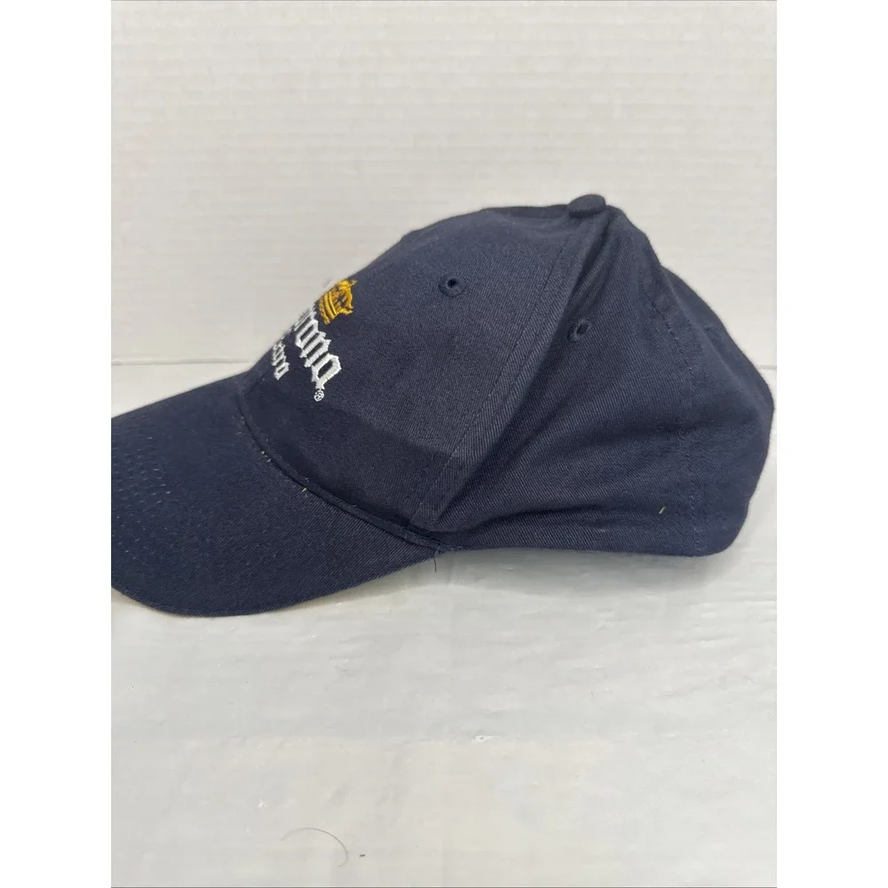 Corona Extra‎ Hat Cap Strap Back Mens Navy Yellow Baseball Beer Promo Logo